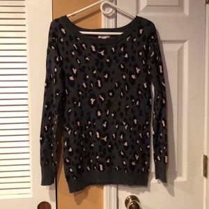 Cheetah sweater
